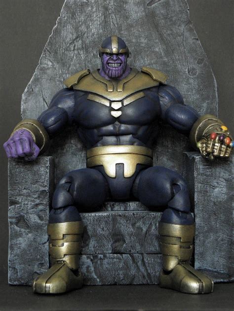 Custom Thanos On A Custom Throne By Luxusik On Deviantart