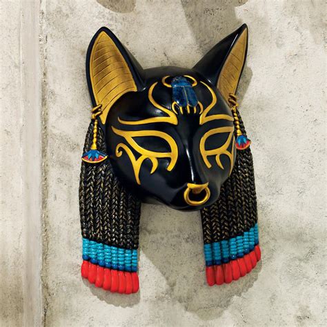 Details About Ancient Egyptian Cat Goddess Of Protection Bastet Wall