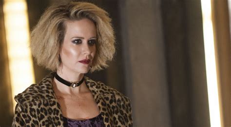 Sarah Paulson Interview On American Horror Story Character Popsugar Entertainment