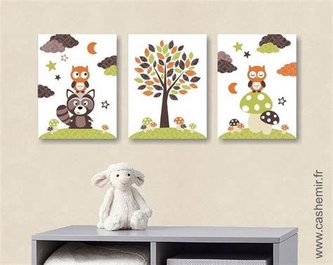 Lot De Illustrations Pour Chambre D Enfant Gar On Affiche Poster