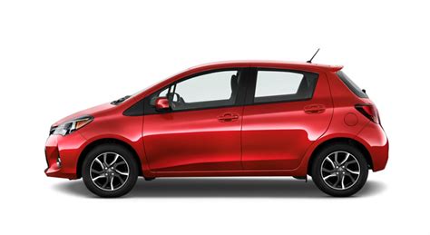 Toyota Yaris Red Happy Group Car