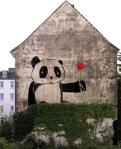 Panda Street Art Panda Art Street Art Banksy Murals Street Art