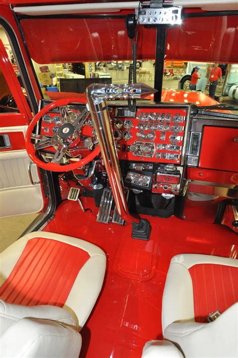 The Viper Red Scheme Is Carried Through The Interior Show Trucks Big