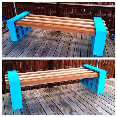 Best 25+ Cinder block bench ideas on Pinterest | Bench block, Cinder