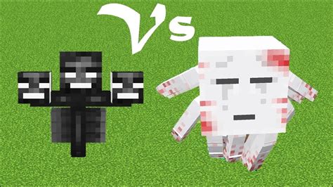 Mutant Ghast Vs Wither Boss Youtube