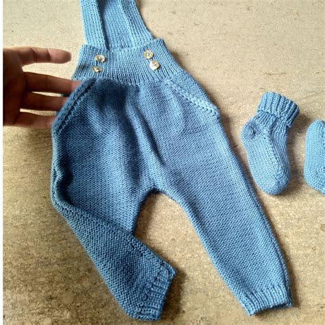 Machine Knitting Pattern Baby Pants With Pockets Etsy Denmark