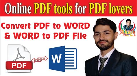 How To Convert Word File Into Pdf Online Convert Pdf File Into Word