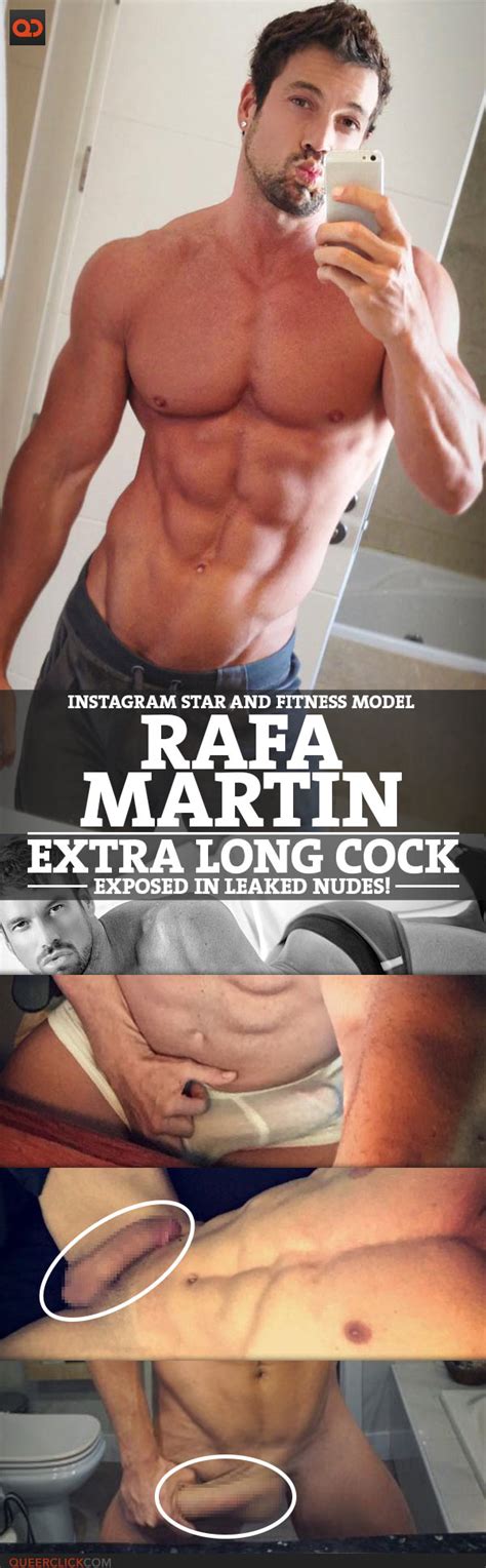 Rafa Martín Instagram Star And Fitness Model Extra Long Cock Exposed