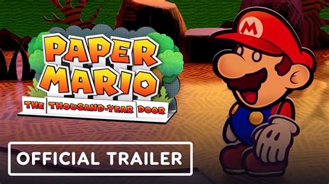 paper mario thousand year door hd official reveal trailer nintendo direct 2023 youtube