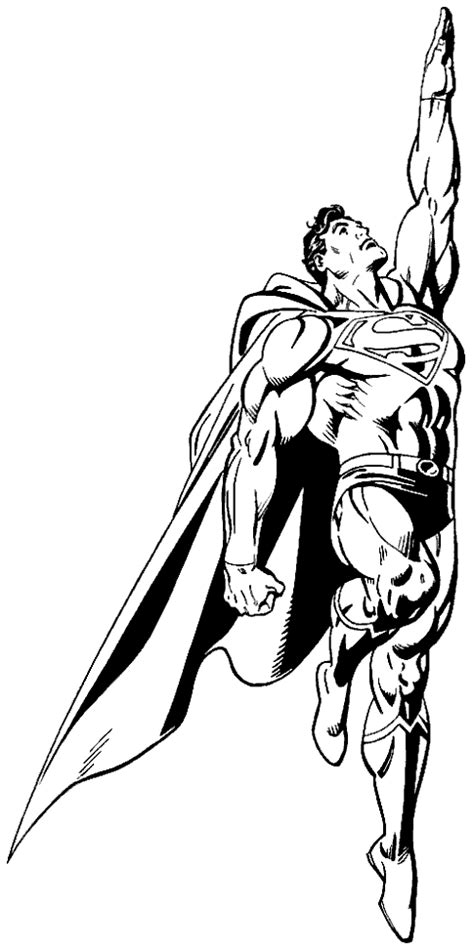 Superman Kleurplaat Superhelden Kleurplaat » Animaatjes.nl