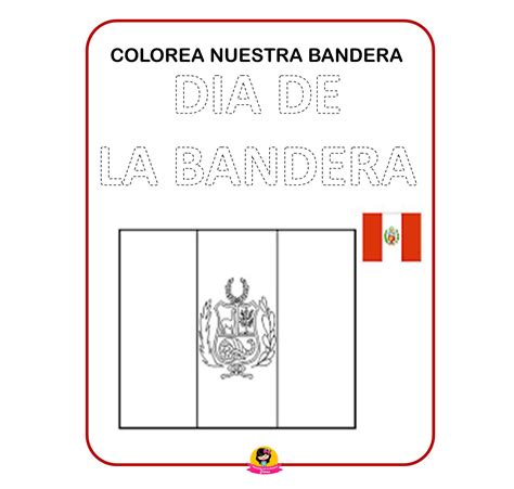 Educando Con La Maestra Día De La Bandera Perú Cuadernillo De