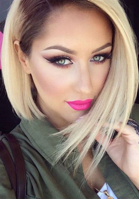 Shaggy bob haircuts and layered bob hairstyles are among the absolute favorites. 100 Best Blonde Bob Haircuts | Blonde Bobs 2017