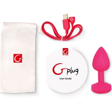 Fun Toys Gplug Silky Smooth Rechargeable Vibrating Butt Plug 3 Hot