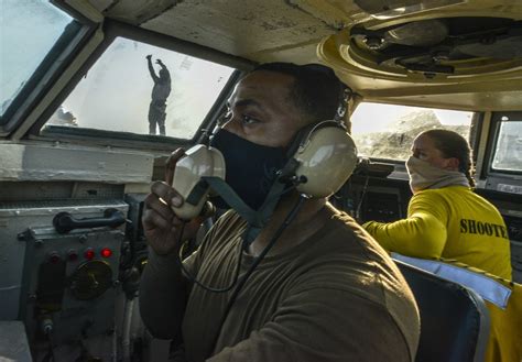 Dvids Images Aviation Boatswain Mate Equipment Communicates With