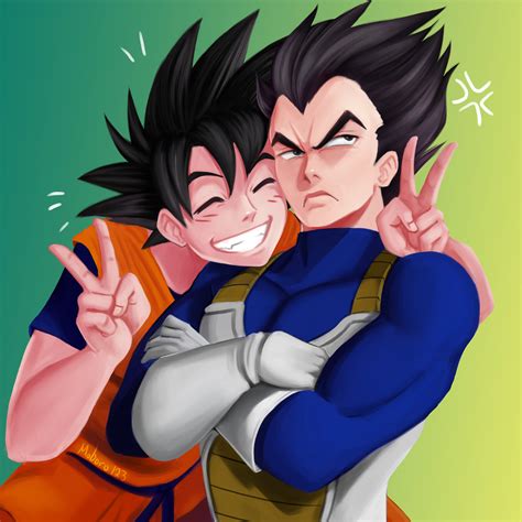 Goku And Vegeta Anime Wallpaper