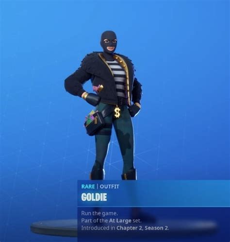Fortnite Goldie Outfit Fortnite Battle Royale