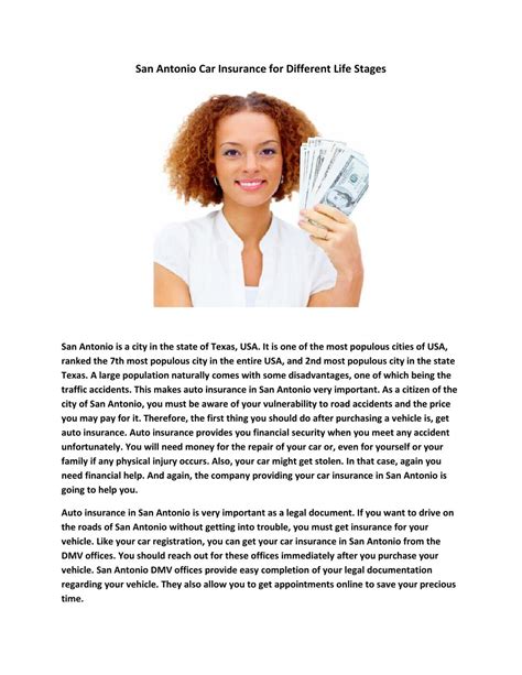 Auto Insurance In San Antonio by Sanantonio AutoInsurance - Issuu