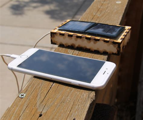 Solar Usb Charger For Smartphones Including An Iphone 11 Steps