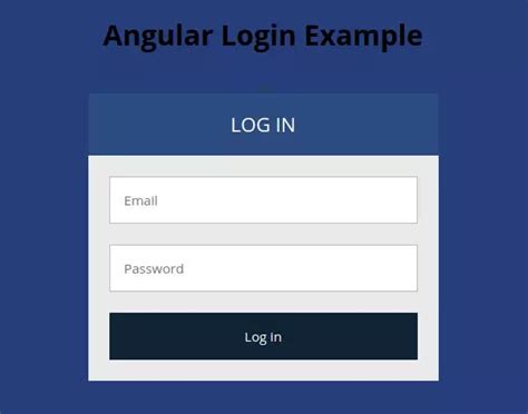 Angular 109 Authentication Form Tutorial Angular Formbuilder