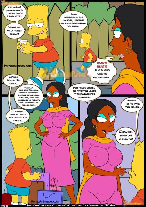 Bart Chantajea Y Se Folla A La Esposa De Apu Por El Ano Los Simpson