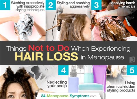 Things Not To Do When Experiencing Hair Loss In Menopause