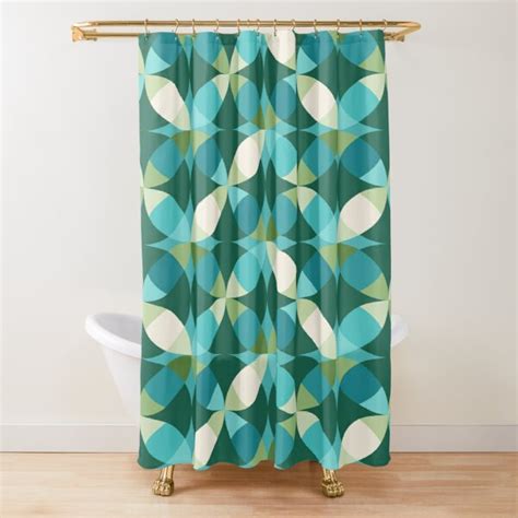 Shop with afterpay on eligible items. Mid Century Shower Curtains | Patterned shower curtain ...