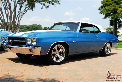 1970 Chevelle Ss 454 425 Hp Convertible In Astro Blue And Classic White