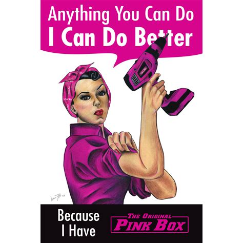 Anything You Can Do I Can Do Better Poster Vintage Advertisement Wayfair
