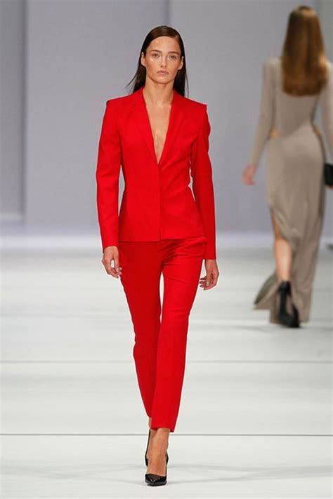 Red Pant Suit Fashion For Women Pinterest Red Pants Power