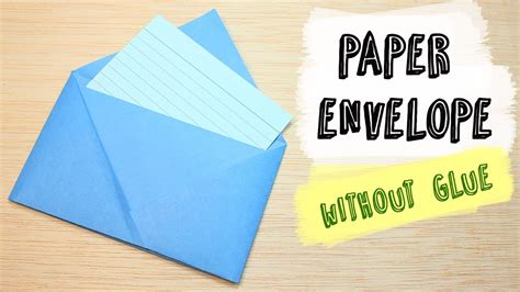 How To Make An Envelope Out Of Notebook Paper