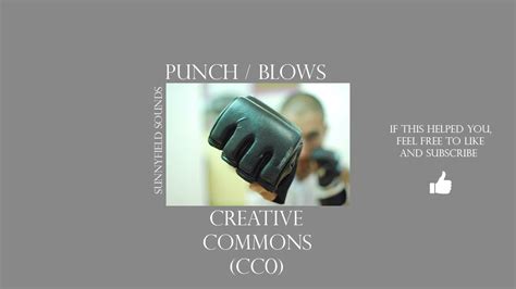 Punch Sound Effect Punching Sounds Youtube