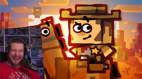 Sheriffs Revenge Ultimate Minecraft Cartoons РЕАКЦИЯ НА Cas Van De