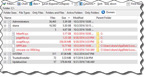 Find Every Users Files On Windows 10 Showsize
