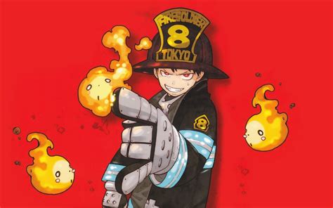 Fire Force Shinra Arthur Flames 8k 13 Wallpaper