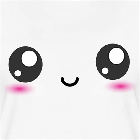 Inspirationz Store On Kawaii Smiley Happy Face Womens Premium T Shirt