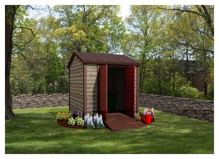 Large hardware stores have capitalized upon the diy ambitions of north americans. 8' x 8' E-Z Shed Plan - Home Designing Service Ltd.