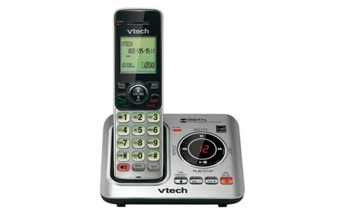 Vtech Cordless Phone With Answering Machine Single Handset Cs6629