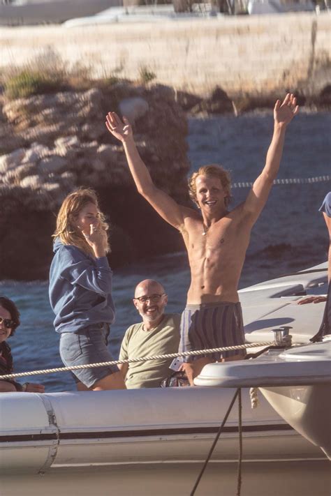 Lily James In Bikini On Mamma Mia 2 Here We Go Again Set In Vis