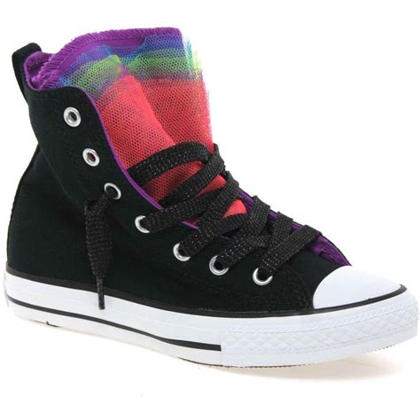Converse All Star Party Boots Girls Hi Top Charles Clinkard