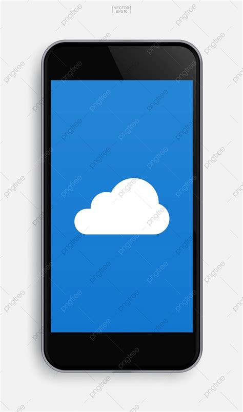Gambar Ponsel Realistis Dengan Gambar Aplikasi Di Latar Belakang Layar