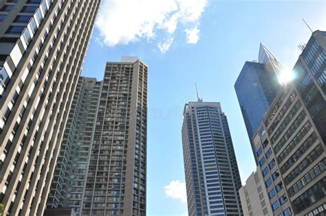 Group Of Buildings In The City Stock Image Image Of Development Mirror 37660805