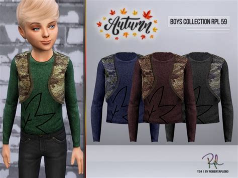 Boys Collection Rpl 59 By Robertaplobo At Tsr Sims 4 Updates