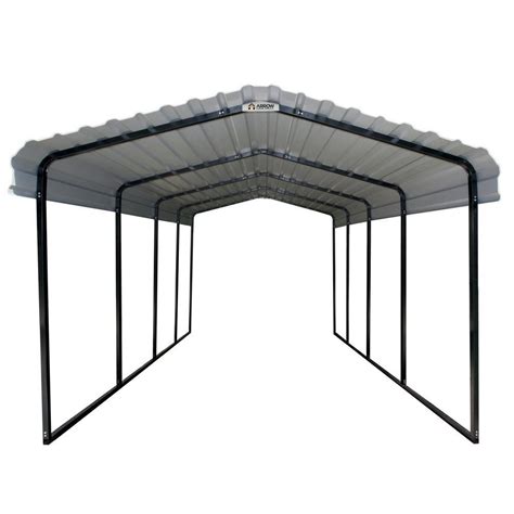 Buy 12 Ft X 20 Ft X 9 Ft Charcoal Carport At Ubuy India