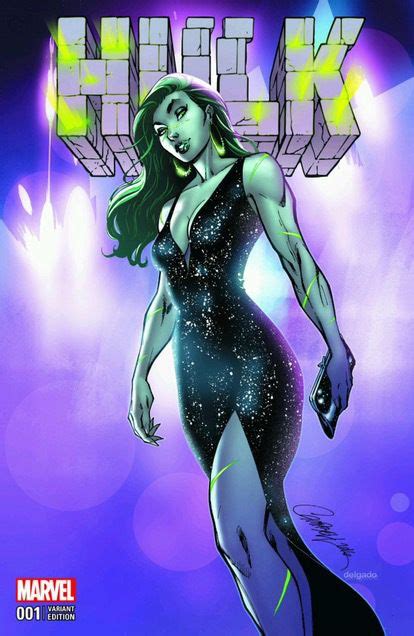 She Hulk By J Scott Campbell Comic Book Girl Comic Book Artists