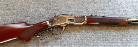 Winchester Mod1873 Uberti Special Sporting Rifle Check Pg Western