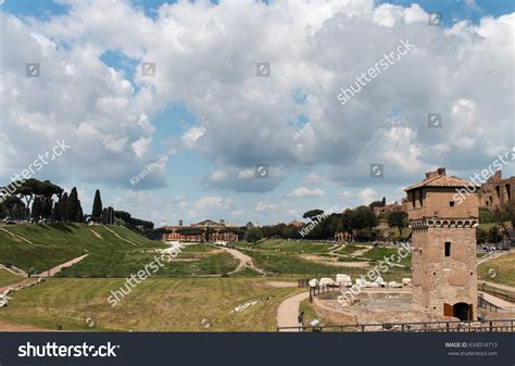 Circus Maximus Temple Apollo Palatinus Rome Stock Photo 634014713