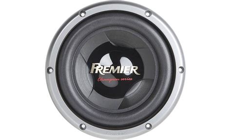 Pioneer Premier Ts W1008d4 Champion Series 10 Subwoofer With Dual 4