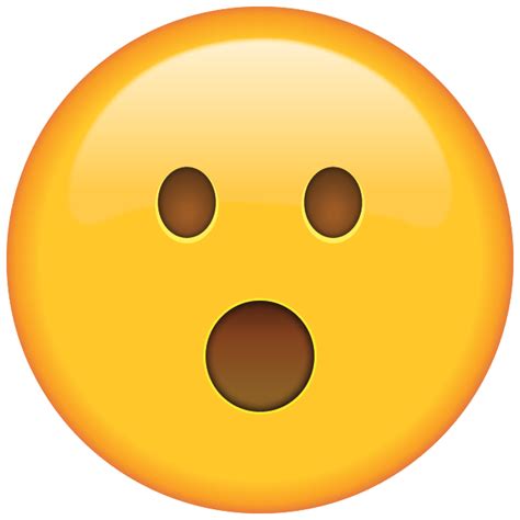 Download Surprised Face Emoji Emoji Island