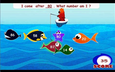 Number Puzzle Fishing Kids Learning Game Youtube