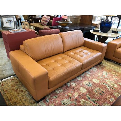 We bring to you an ewald schillig brand face designer sofa leather black corner couch electric. Carmel Leather Sofa by W. Schillig For Sale at 1stdibs